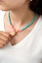 Heliophilia Silver Collar Multicolor con Cuerpo de Metal Lacado
